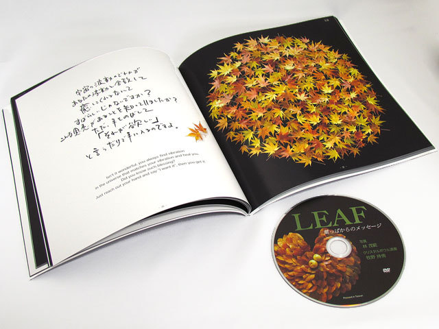 DVD付き写真集「LEAF 葉っぱからのメッセージ」