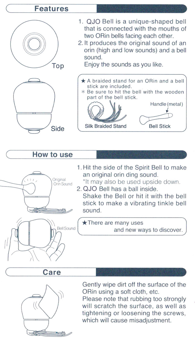 QJO Bell series User Guide